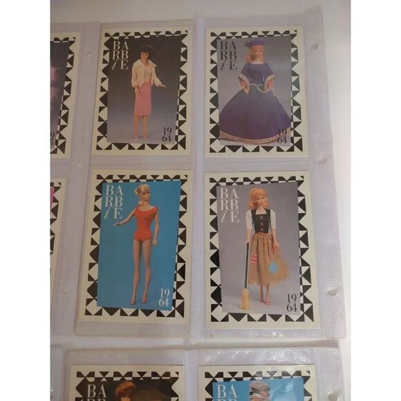 Barbie Trading Cards Lot Of 16 - Picture 4 of 9